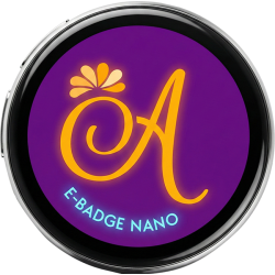 E-Badge : L'Ecusson Numérique | Ecran LCD Connecté