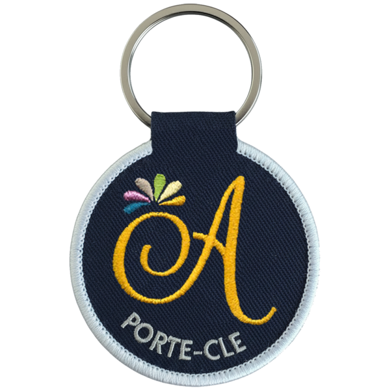 Porte Cle Cles Clef Brode Patch Ecusson Drapeau Massachussest USA Americain | FR