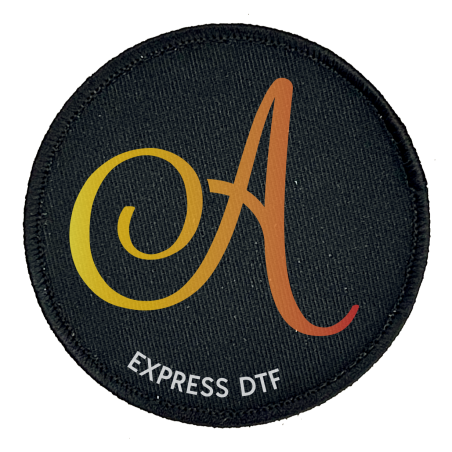 Ecussons Express DTF Circulaire 8cm